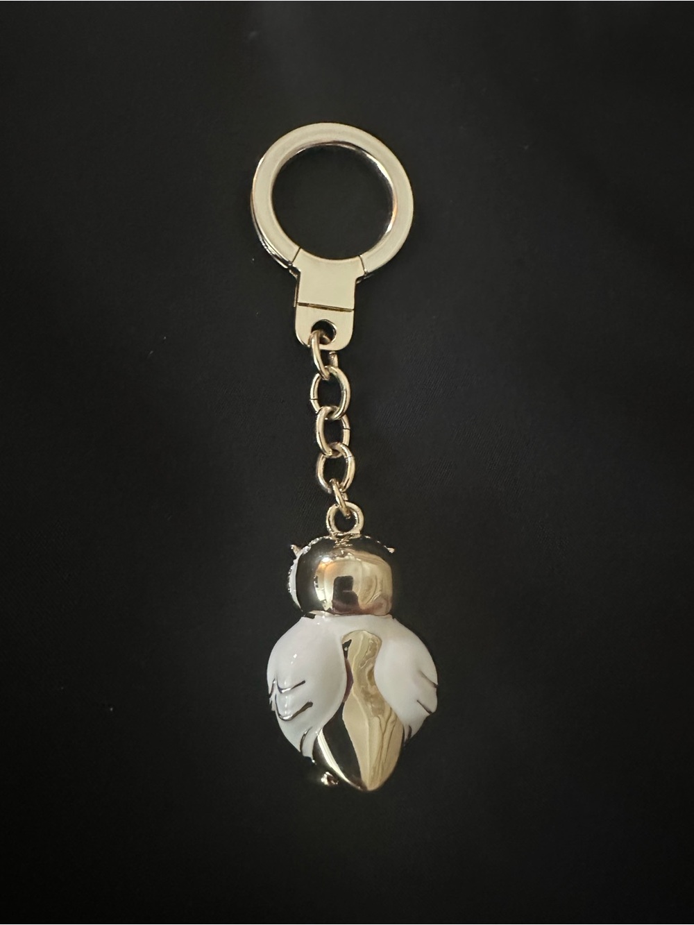 kate spade Snow Owl Bag Charm & Keychain Accessory - Picture 8 of 11